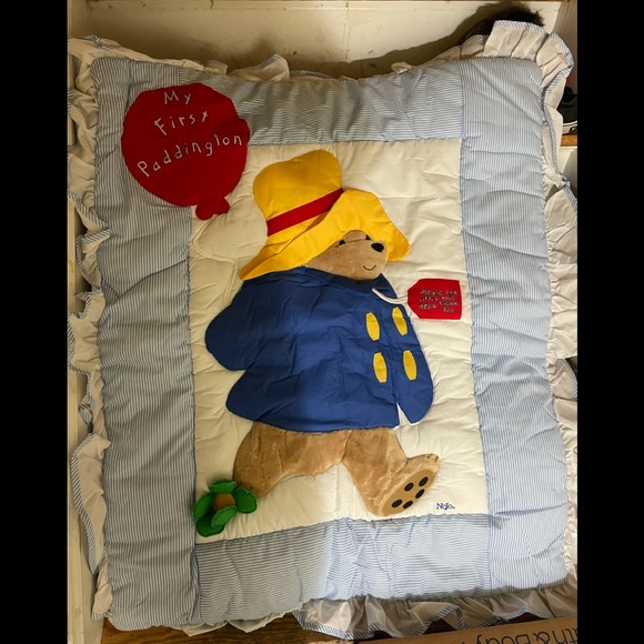 Vintage 1991 Paddington Bear by NOJO Crib Bedding My First Paddington - Picture 1 of 4
